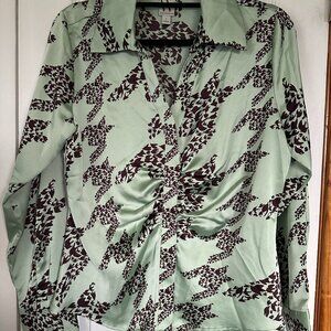 Worthington Long Sleeve Blouse - Size L
